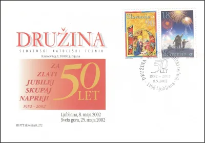 50 LET DRUŽINA SLOVENSKI KATOLIŠKI DNEVNIK